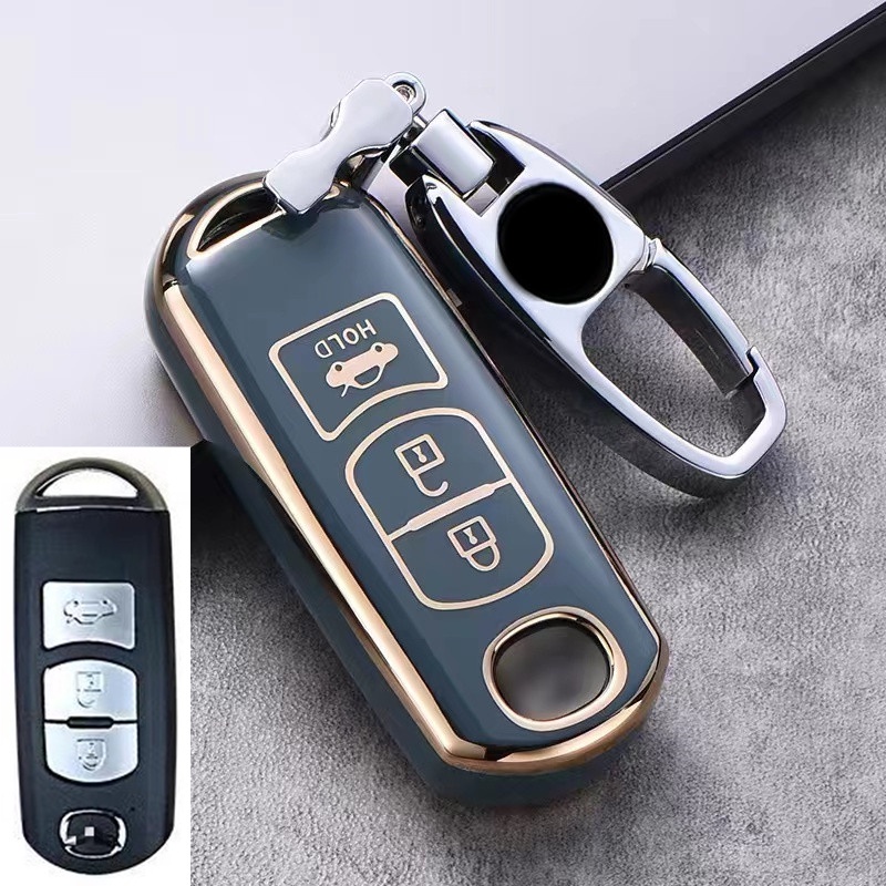 Casing Kunci remote Mobil keyless Untuk mazda 2 mazda 3 mazda 6 cx3 cx5 cx9