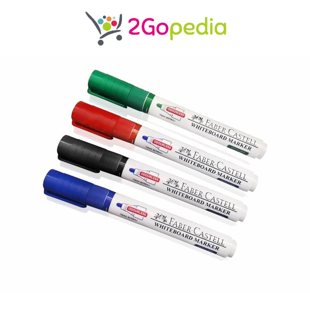 

Spidol Papan Whiteboard Marker 1544 Non Permanen Faber Castell Grosir Murah Atk
