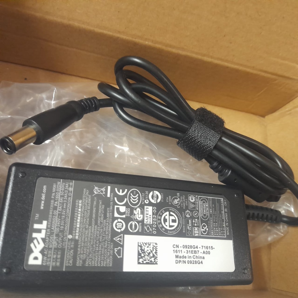 Chargeur Dell 65W Original - Pour Vostro 3360 3460 3560 | 19.5V 3.34A, Connecteur 7.4x5.0mm
