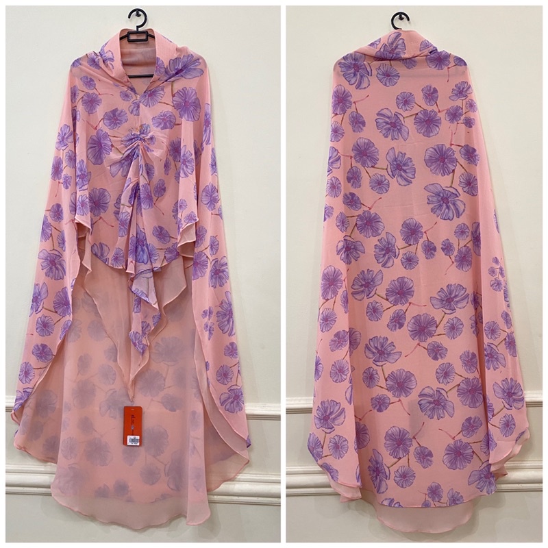 Sisesa khimar eira peach sisesa original