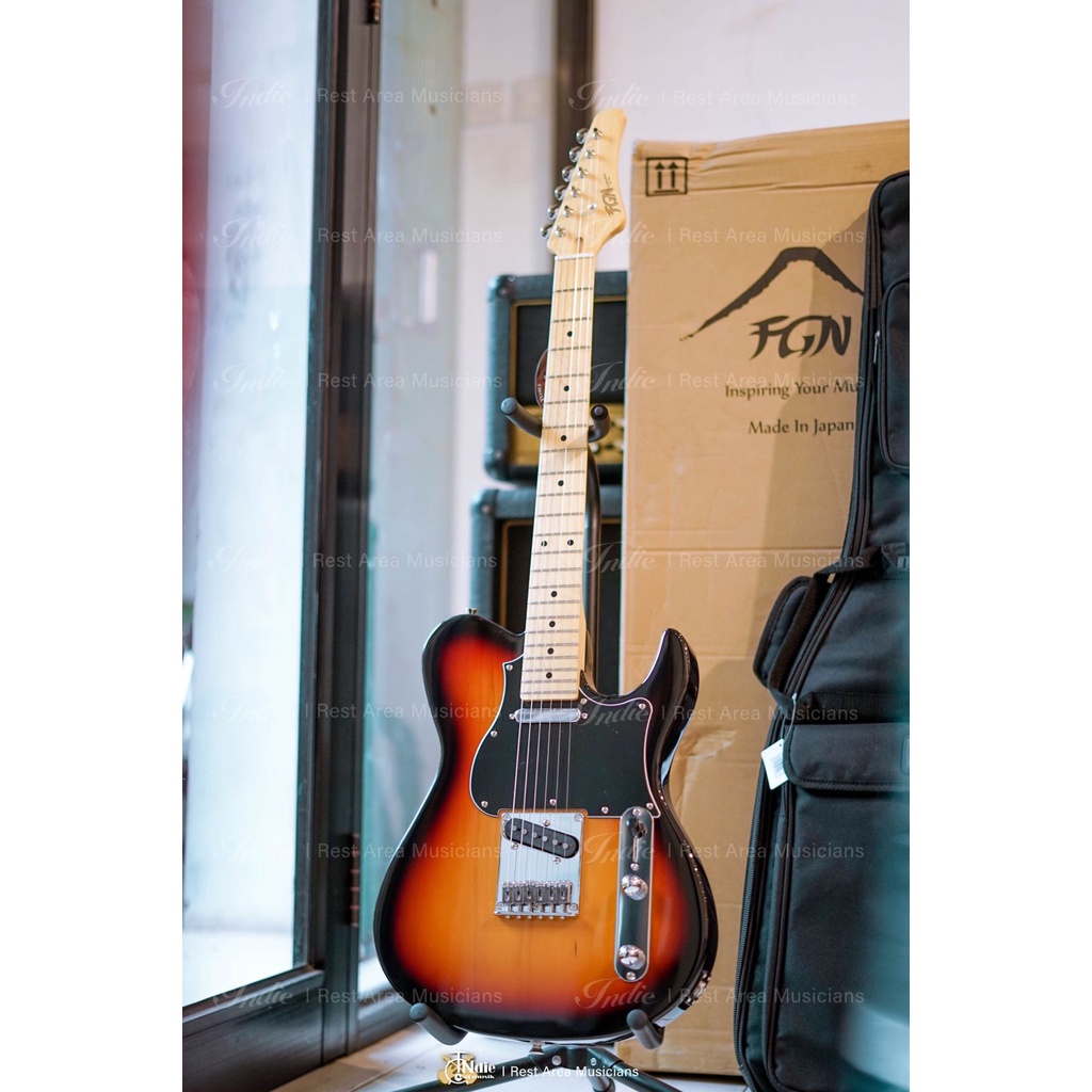 Fujigen Japan FGN Boundary Iliad BIL2M 3Tone Sunburst l Electric Guitar Include Case