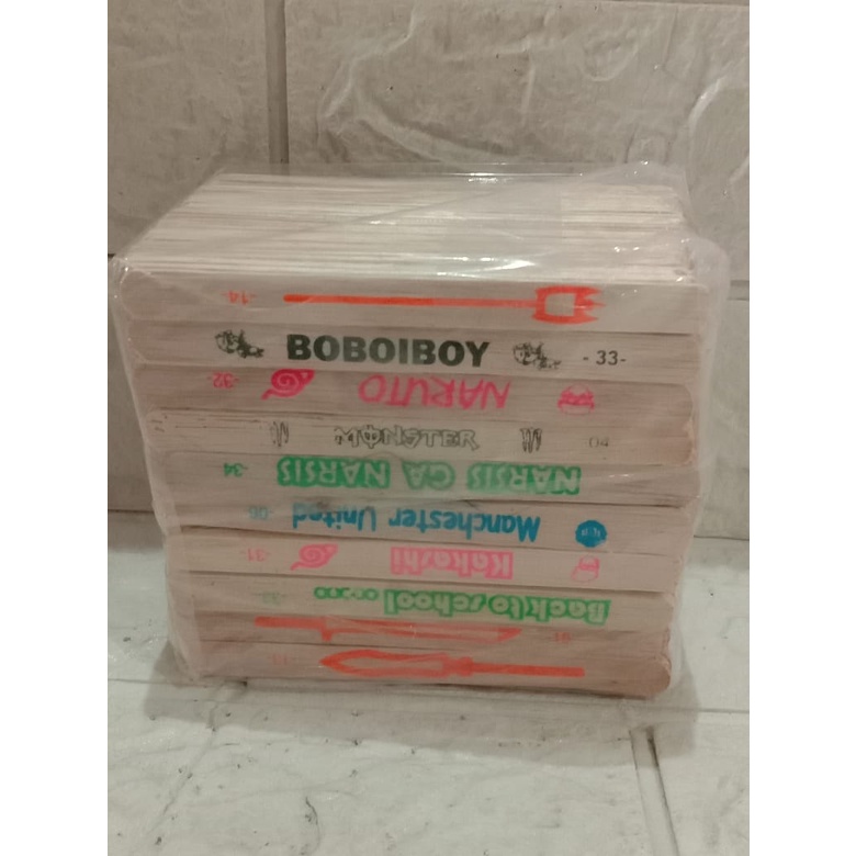 MAINAN STIK KAYU MOTIF/STIK GAMBAR