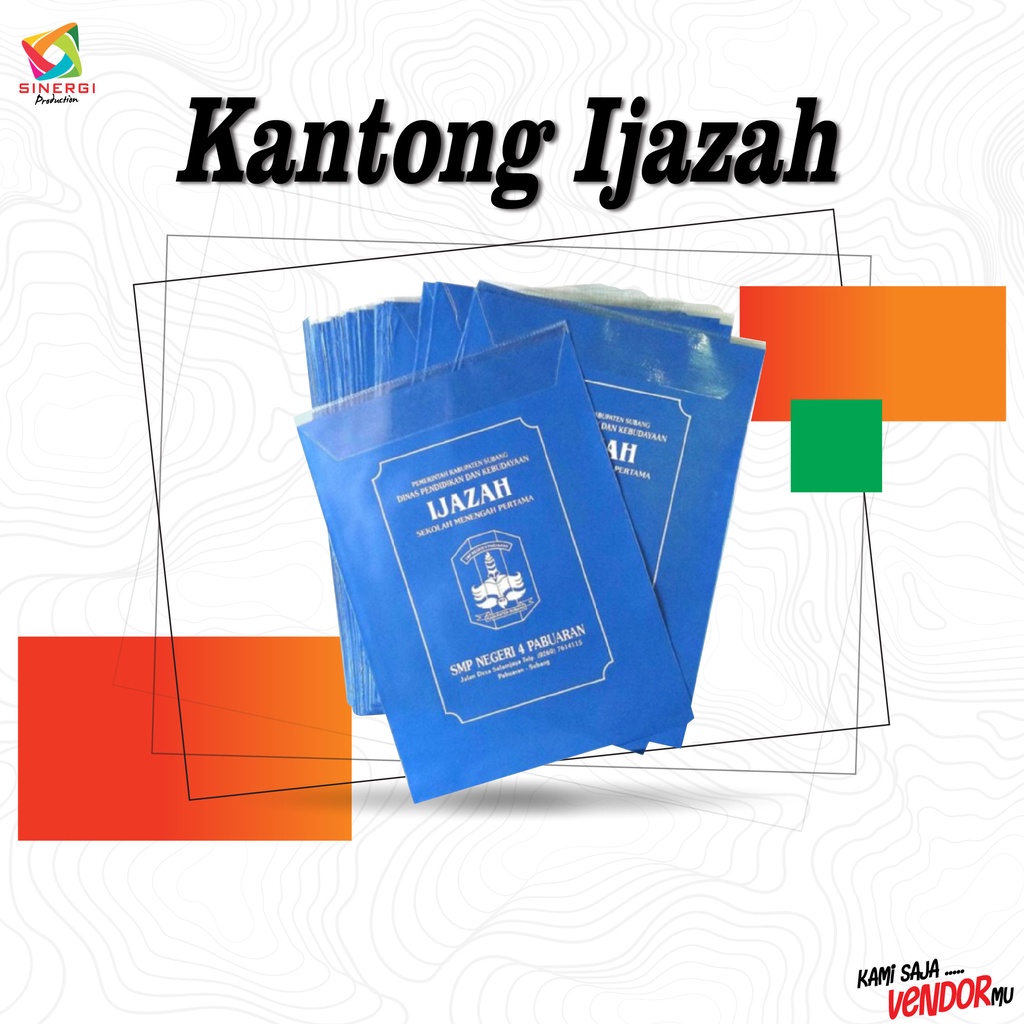 

KANTONG IJAZAH CUSTOM
