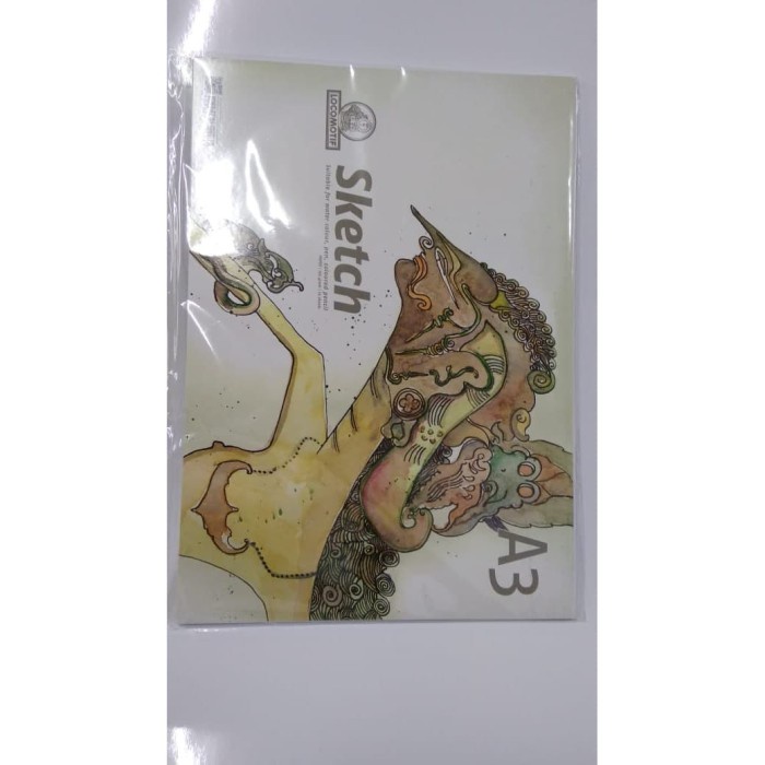 

Lucu Locomotif Sketchbook Ukuran A3 Isi 25 Sheets /Sketchbook Locomotif A3 Berkualitas