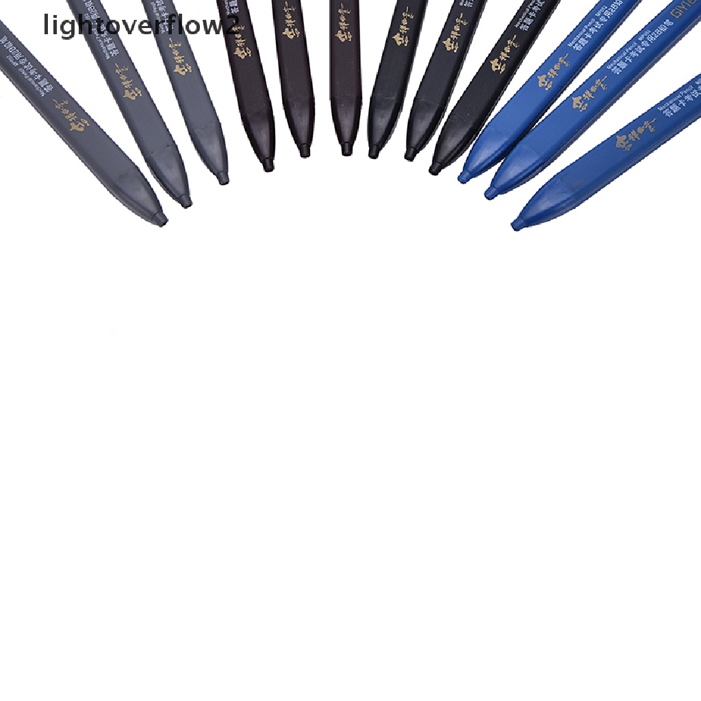 (lightoverflow2) 1pc Pensil Mekanik Otomatis 2B Dengan Isi Ulang Lead Hitam