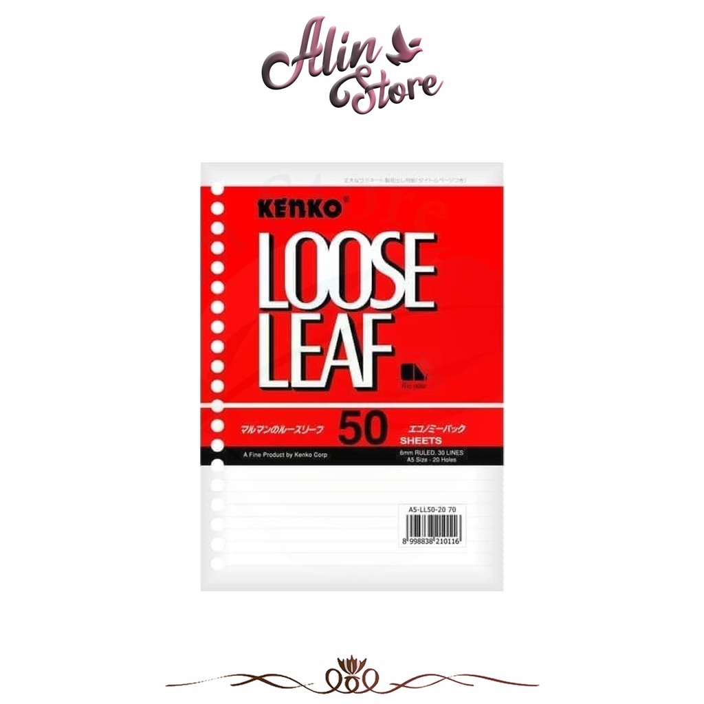 

Kenko - Loose Leaf A5 isi 50 Lembar