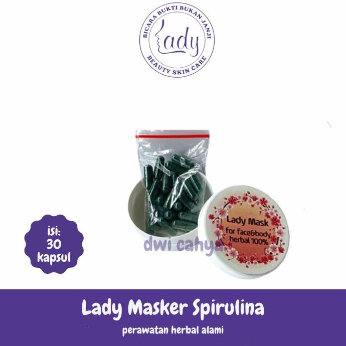 Lady cream masker spirulina Lady skincare 25-lady-cream-beauty Diminati Banget