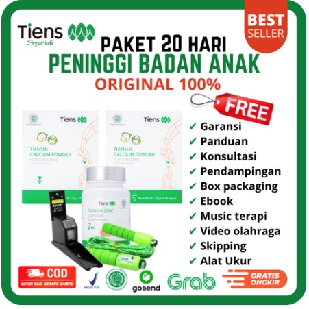 TIENS PENINGGI BADAN ANAK UMUR 1 2 3 4 5 6 7 8 9 10 11 12 TAHUN BUAT KIDS FOR CHILDREN ORIGINAL PAKE