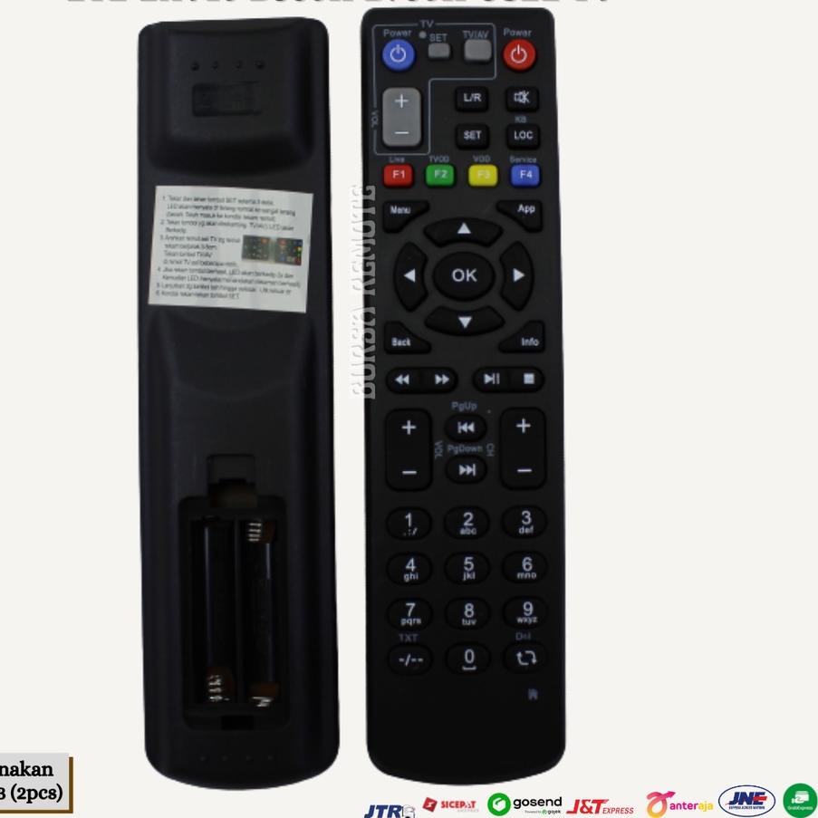 Promo Remot / Remote Receiver STB Android TV BOX ZTE ZXV10 B860H B760H Indi MNC PLAY Speedy TV ZTE H
