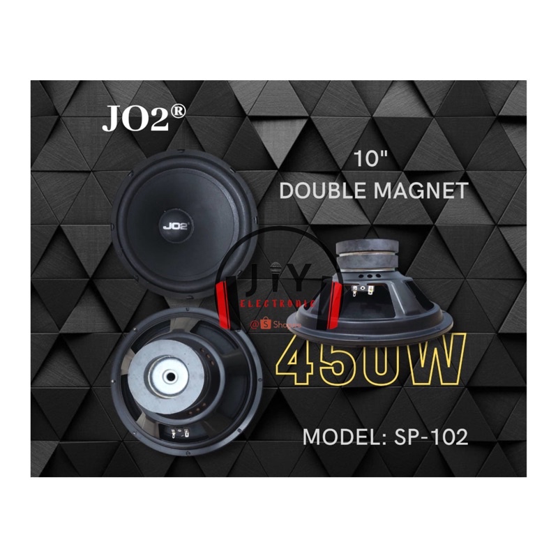 Speaker JO2 10 inch Double Magnet SP-102 Speaker Komponen