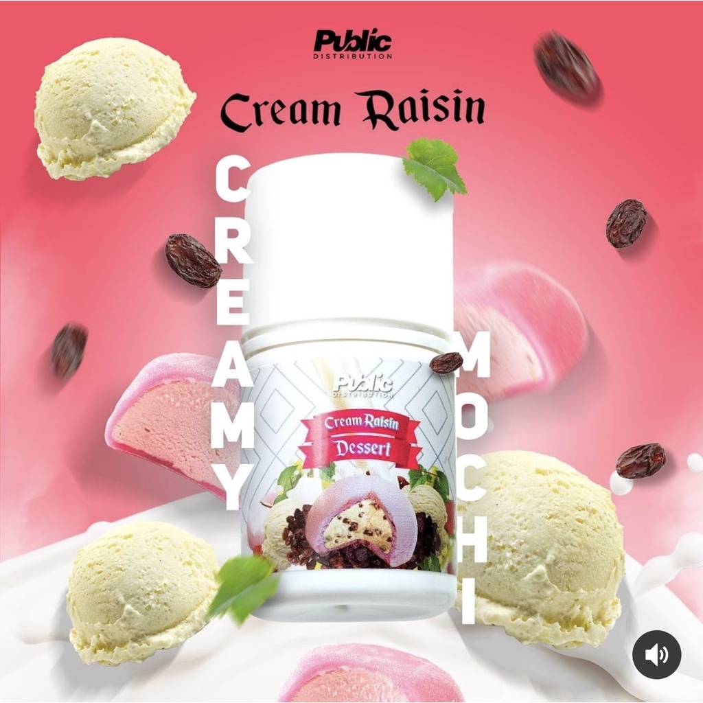 CREAM RAISIN DESSERT 60M L