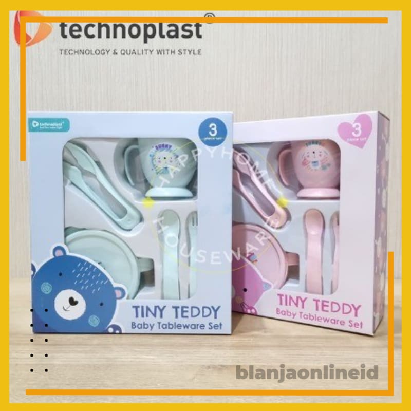 Technoplast Baby Tableware Value Set Paket Alat Makan Bayi FG BTS001