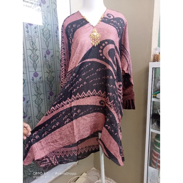 Baju Bodo viscose motif adat bugis Makassar, baju pesta adat viscose