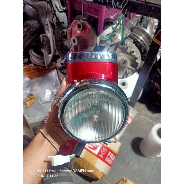 HEADLAMP S90 LAMPU YL SET REVLEKOR SET SPIDO BATOK YL SET SPIDO