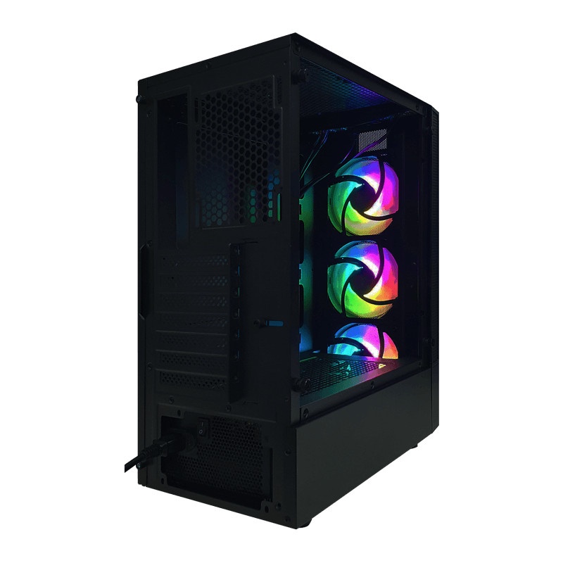 Cube Gaming MIST - ATX Tempered Glass FREE 3pcs Rainbow Fan