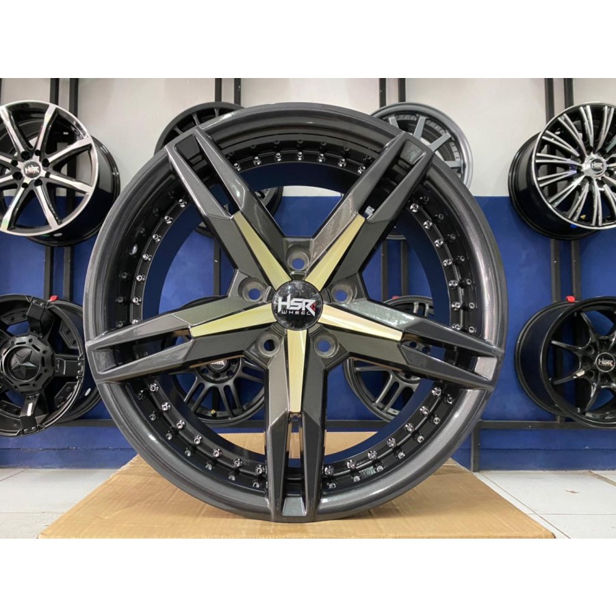velg mobil xpander,crv,hrv velg hsr KEUNIKAI HSR Ring 7x7.