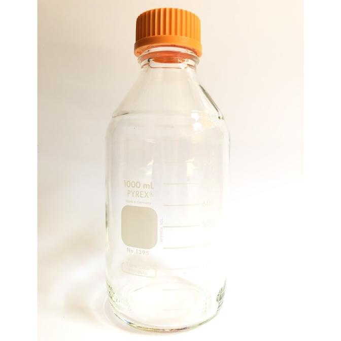 Laboratory bottle 1000 ml, CORNING PYREX USA 1395-1L.