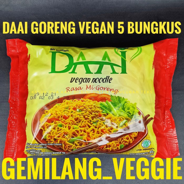 

PROMO mie daai goreng vegan