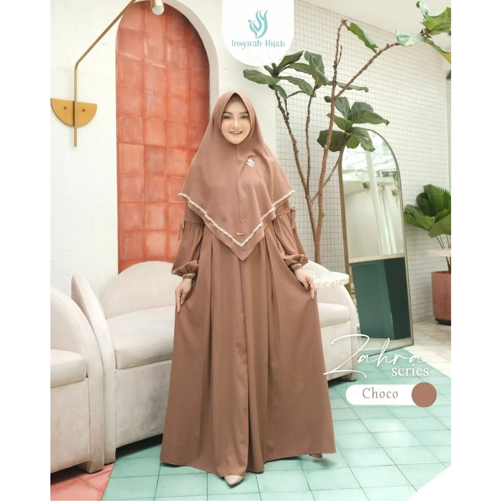 Murah ABA agen baju dress muslim GAMIS  wanita POLOS CITRA EMBOS XL Keren