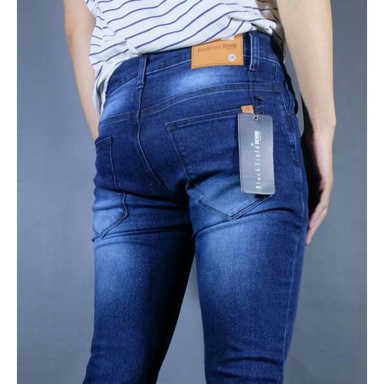 Langsung Kirim celana jeans cutbray bootcut pria blackfield original