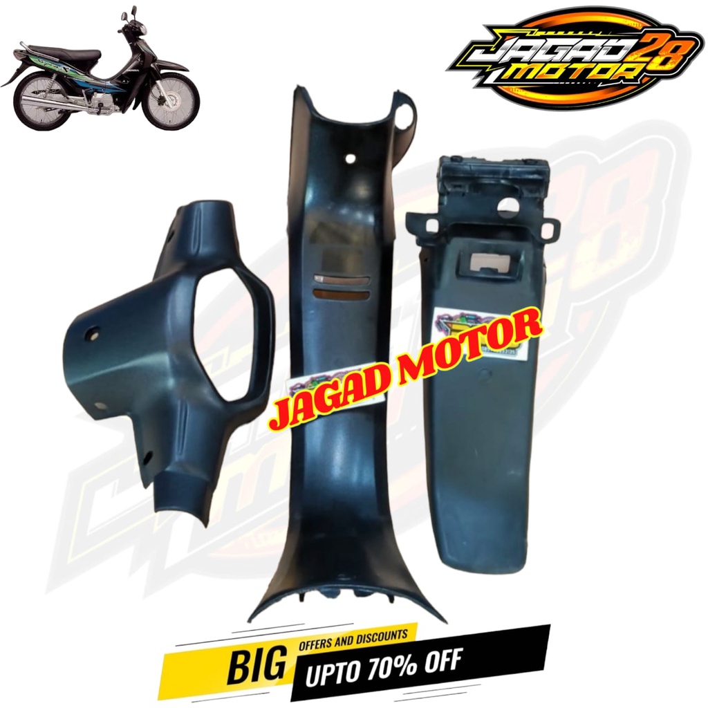 Full Body Kasar Supra X Lama / Body Full Kasar Supra X Lama / Cover Body Kasar Supra X Lama Fullset / Cover Bodi Kasar Supra X Lama Fullset  / Full Body Supra X Lama