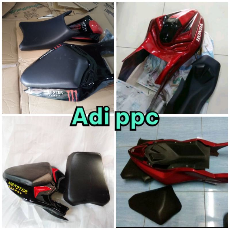 Body Belakang Honda New Megapro Karbu mono model ninja 250 FI