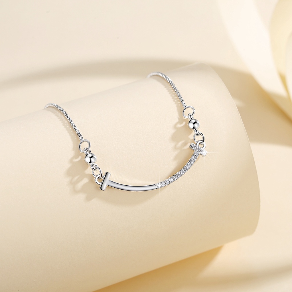 Y797 [COD✔] Kalung Korea Wanita Titanium Anti Karat Rantai Klavikula Stainless Steel Fashion Aksesoris