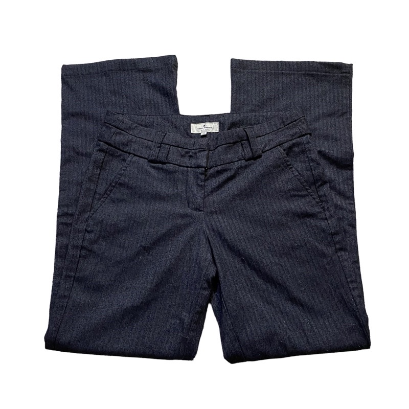 minimalis striped low waist pants by tom tailor