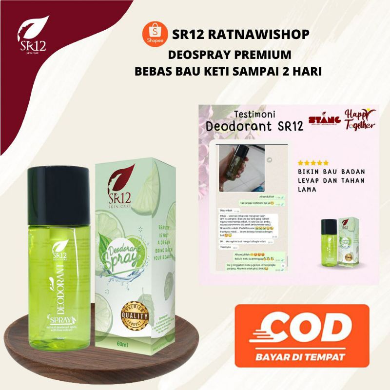 Jual Sr Deodorant Spray Premium Deotawas Tawas Tawas Cair Deodorant