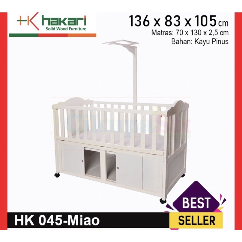 Ranjang Bayi Bekas Baby Crib Second