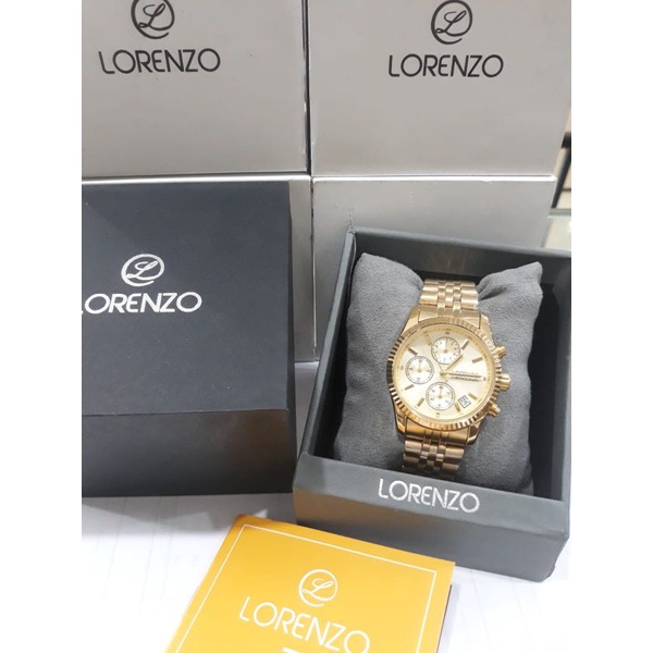 Lorenzo Jam Tangan Wanita Lorenzo Original 7109