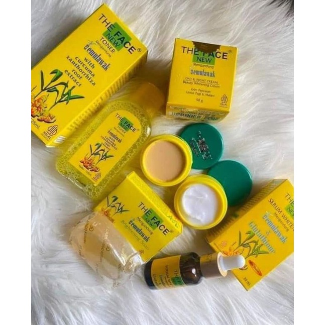 CREAM TEMULAWAK The Face Temulawak asli BPOM TERLARIS 