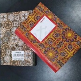 

buku hardcover oktavo/A6 isi 200 okey