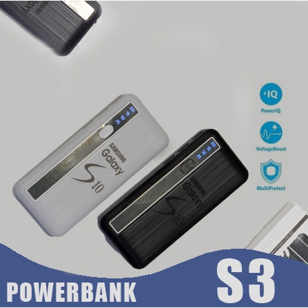 Powerbank Universal powerbank samsung 3 Port USB powerbank S3