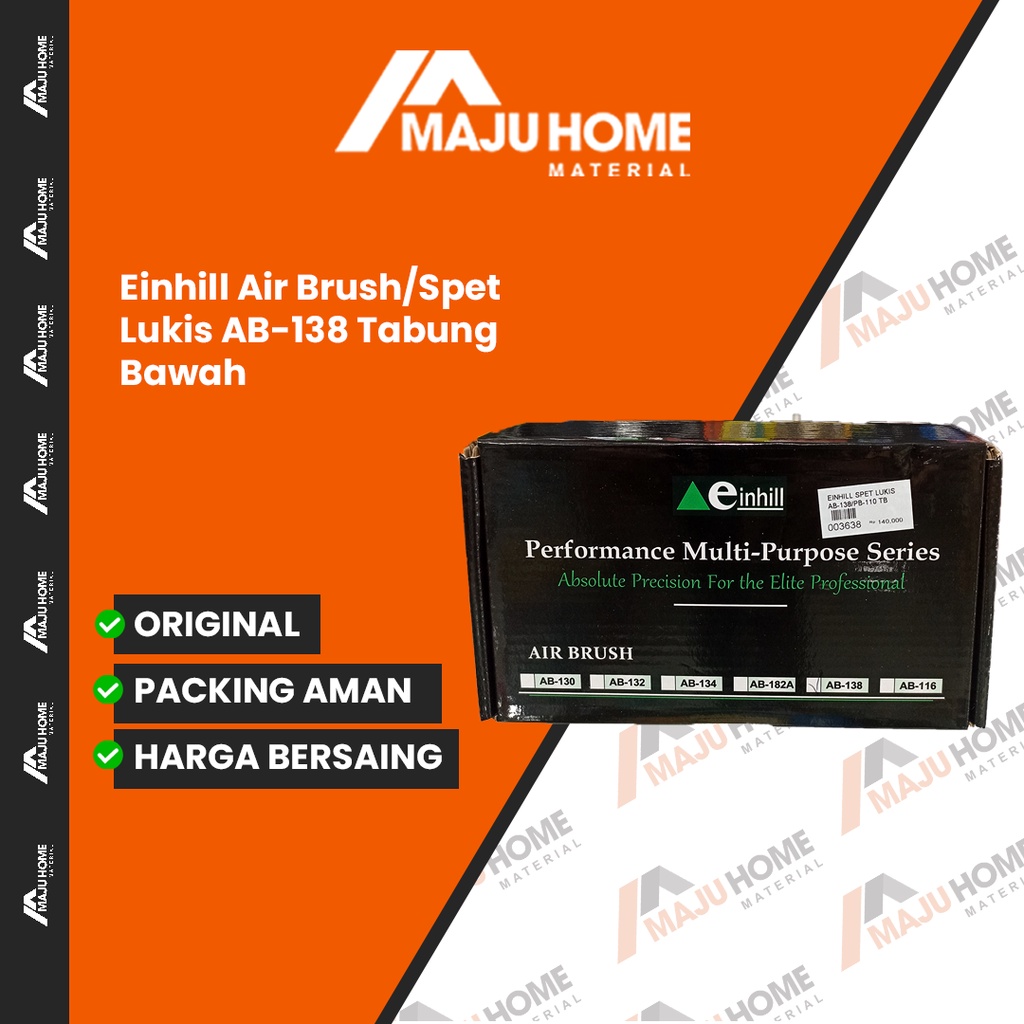 Einhill Air Brush/Spet Lukis AB-138 Tabung Bawah
