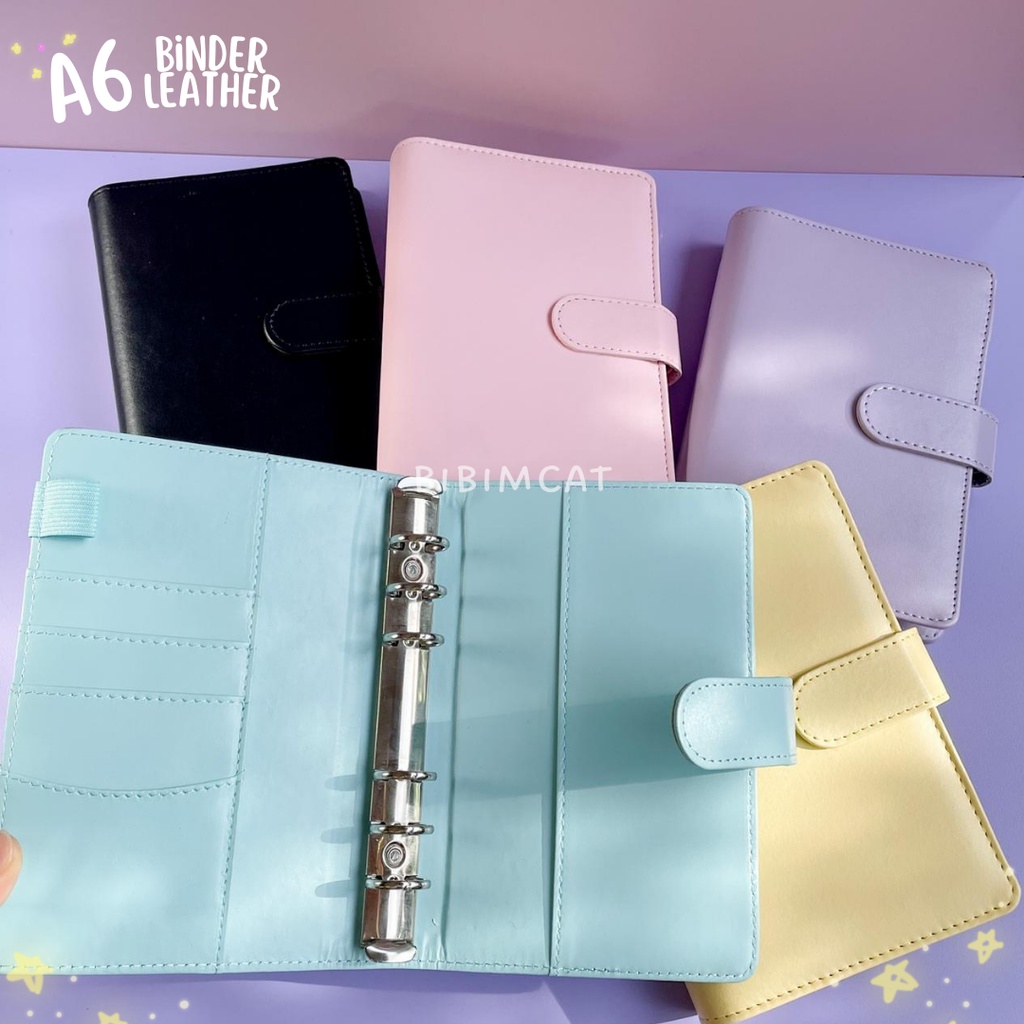 

RB (A6 Size) Binder PU Leather Kulit / Journal Notebook Kulit