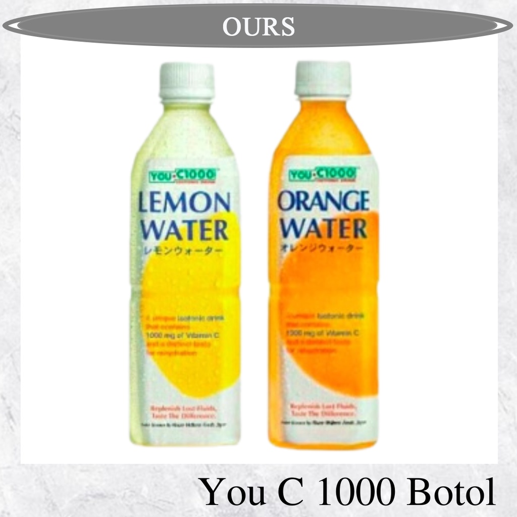 

YOU C1000 Vitamin Drink Jeruk Orange botol / Beling OURSHOPNOW