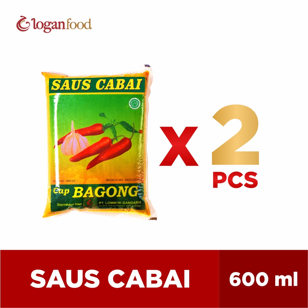 

PAKET HEMAT BAGONG SAUS CABAI 600ML ISI 2