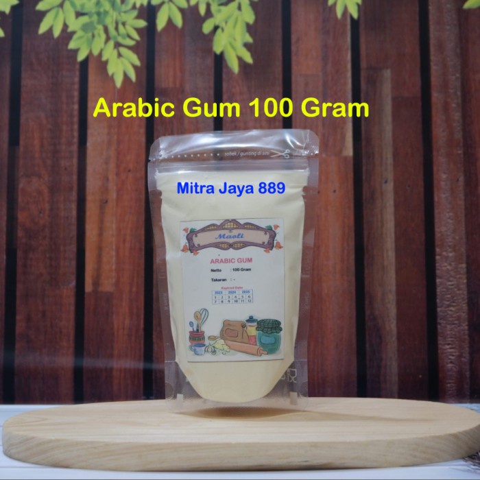 

ORIGINAL MURAH Arabic Gum Powder / Gom Arab / Gum Arab repack 100 gram