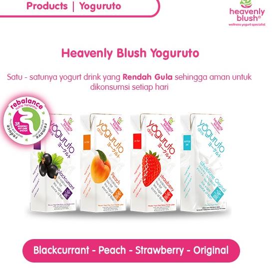 

Promo Sekarang--Yogurt Heavenly Blush Yoguruto Strawberry [12Px180ml]