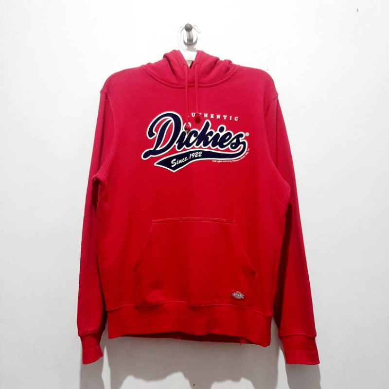 Hoodie Original DICKIES Velvet Merah