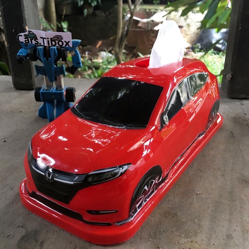 Tempat Tisu berbentuk miniatur Mobil Honda HRV - WRV-BRV