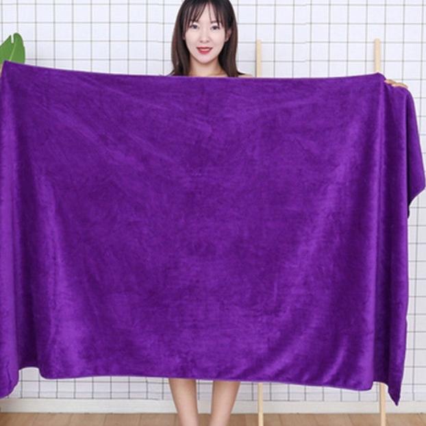 Update Istimewa Handuk Mandi Jumbo Handuk Dewasa Motif Polos Microfiber Uk 80X150cm