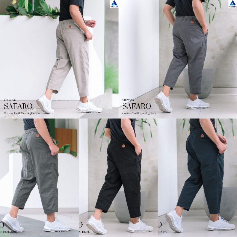 Sirwal Safaro Non Casual By Antum || Celana sirwal pria dewasa premium || sirwal dewasa katun drill 