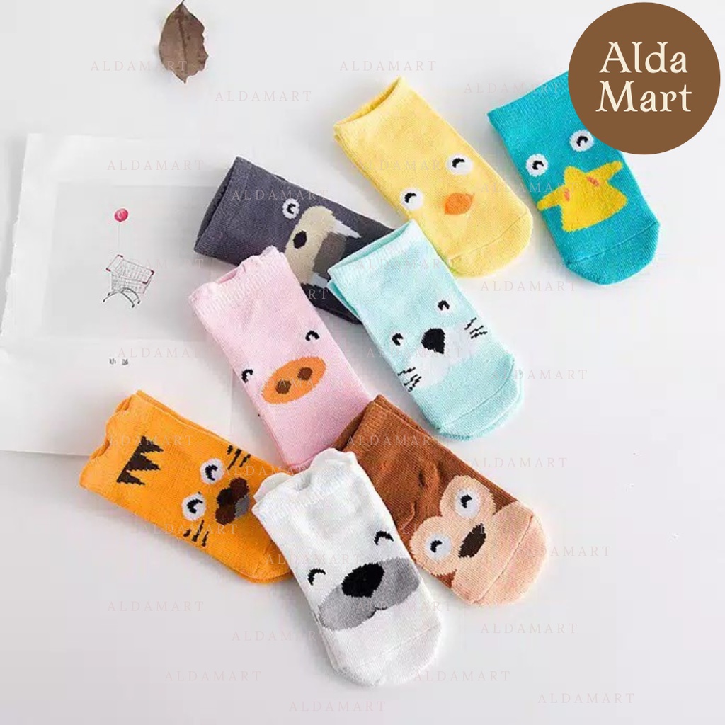 Kaos Kaki Anti Slip Motif Karakter Animal Baby Socks Kaos Kaki Bayi Impor