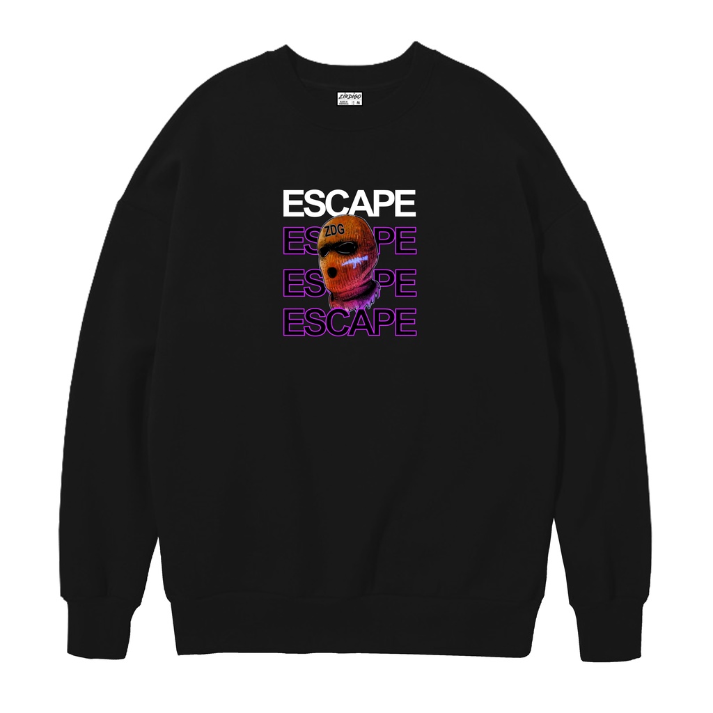 Zirdigo Sweater Distro Escape Print Quality