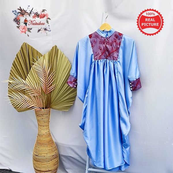 KAFTAN ANAK TANGGUNG USIA 7- 10 TAHUN | KAFTAN CANTIK TILE IMPORT BAJU MUSLIM BAJU LEBARAN BAHAN SATEN VELVET GAMIS ANAK PEREMPUAN