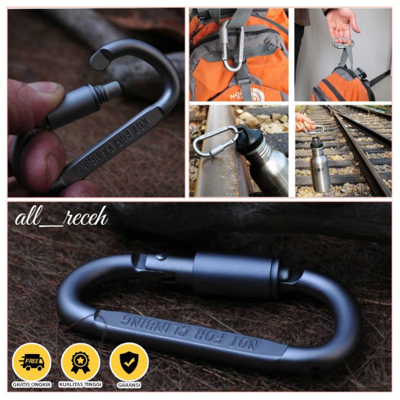 carabiner/karabiner/kewkew/gantungan konci