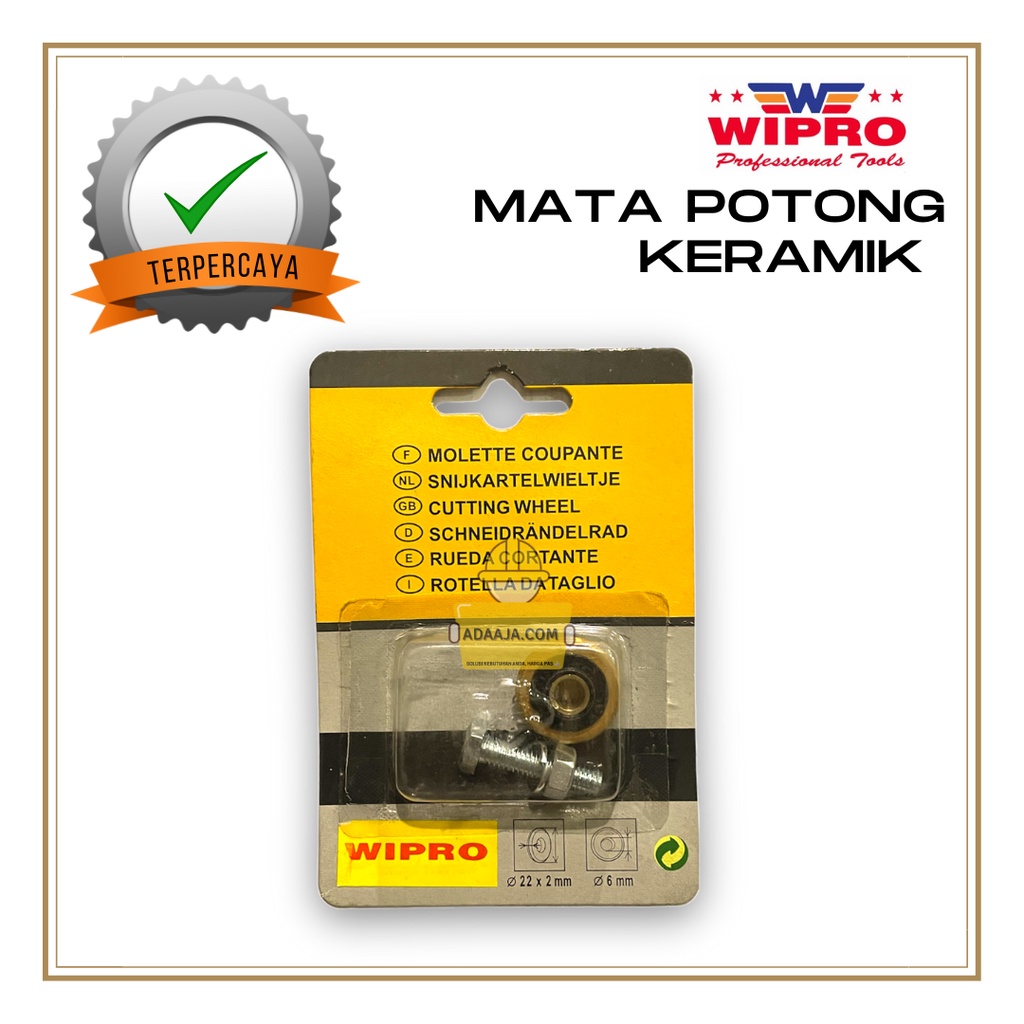 Mata Pisau Potong Keramik Granit Manual Dorong - Wipro