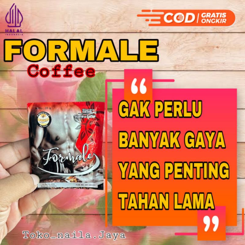 

Eceran - Kopi Formale Penambah Stamina